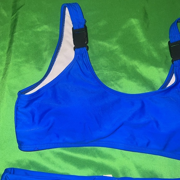 Blue Women's Swimwear Set size Large - Picture 4 of 7